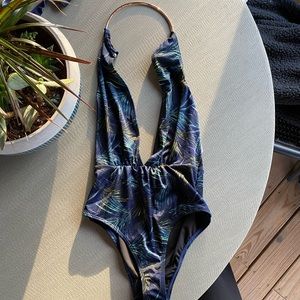 One piece Victoria’s Secret tropical swimsuit
